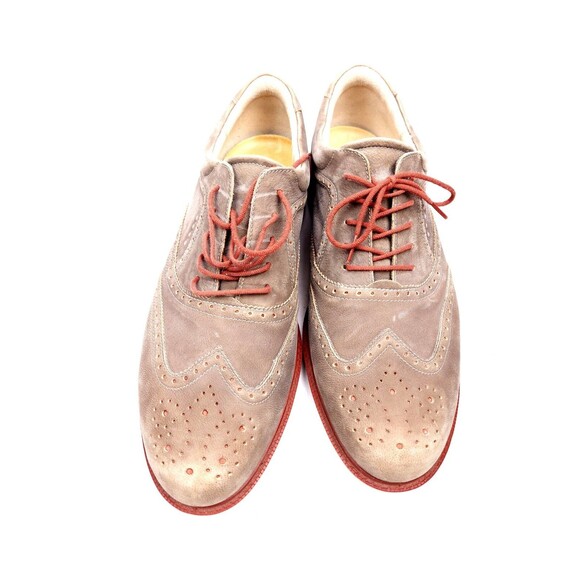 Ecco Tour Hybrid Suede Wingtip Men\'s US 13-13.5 EU 47 Brown Spikeless Golf Shoe main image 5